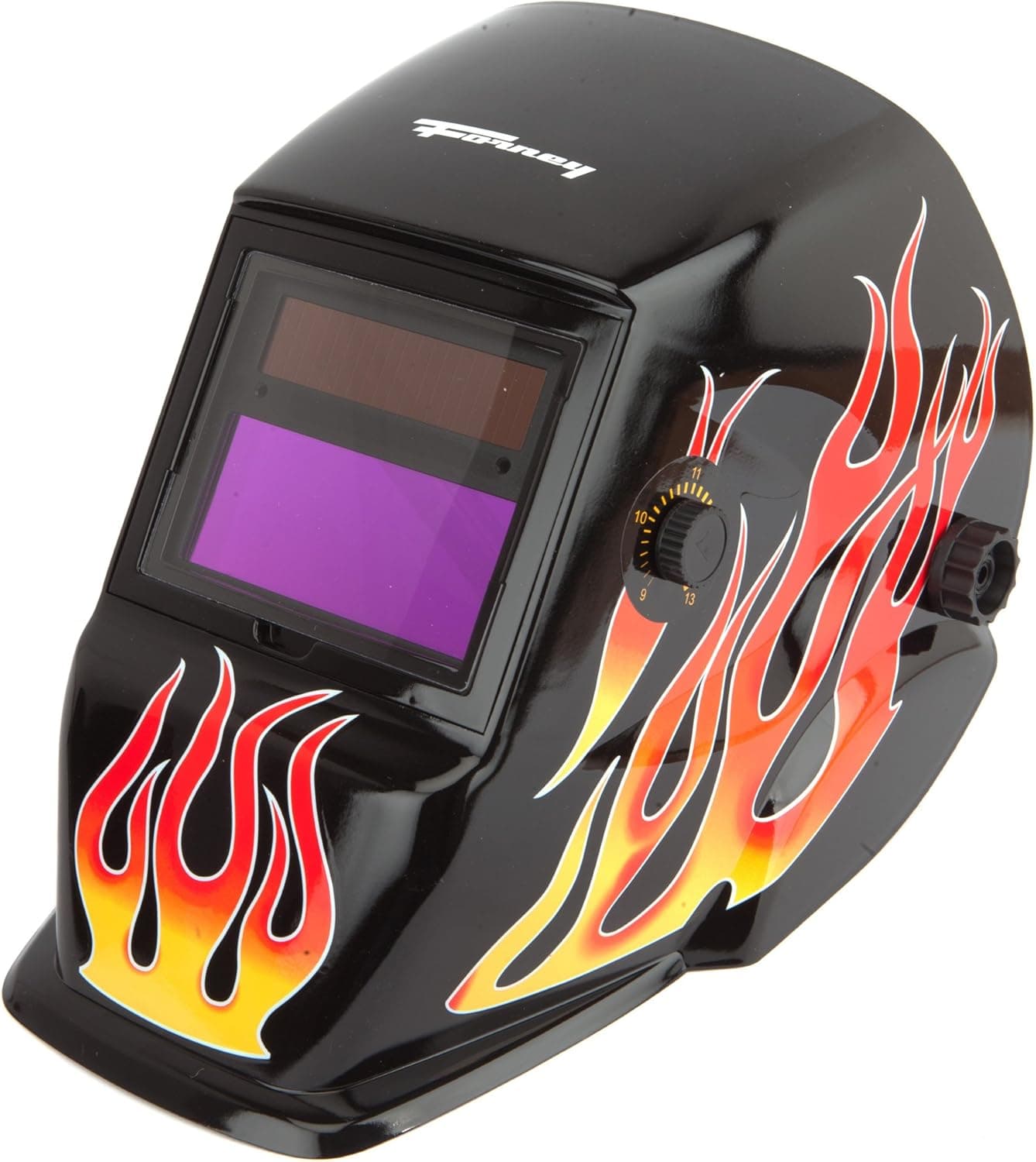 Forney 55698 Automatic Darkening Welding Helmet, Flames