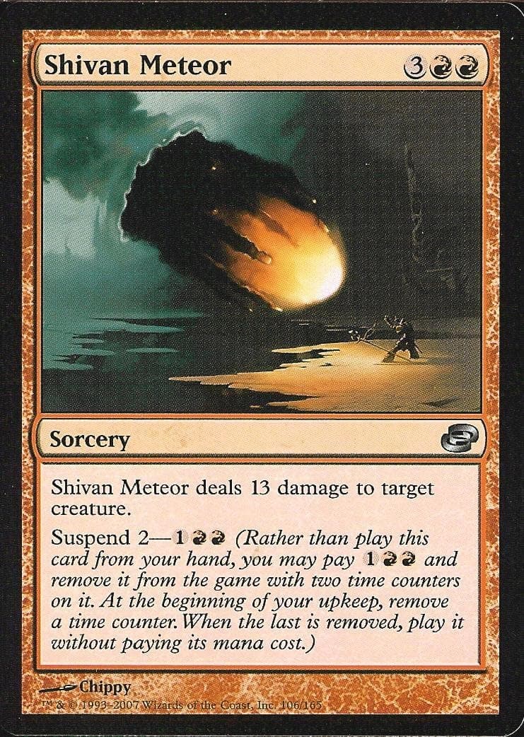 Magic: the Gathering - Shivan Meteor - Planar Chaos