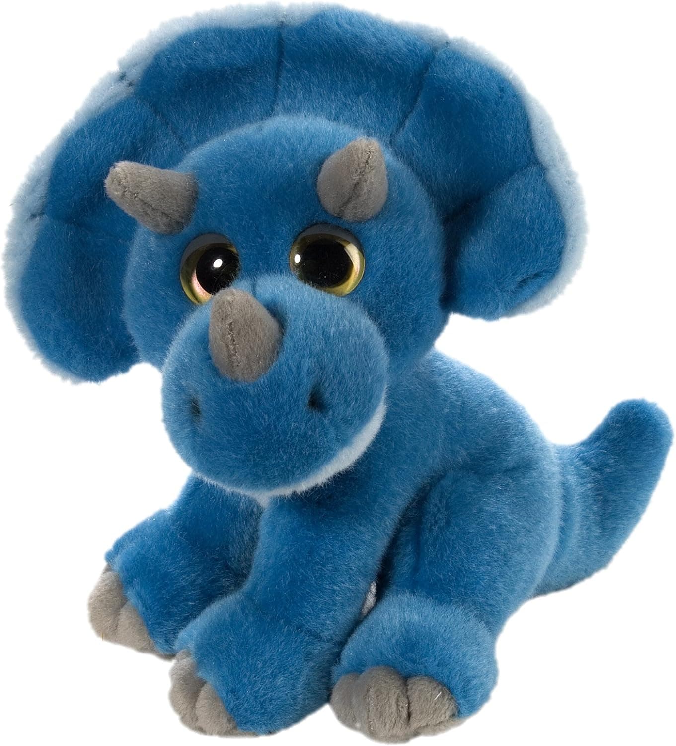 Wild Republic Triceratops Plush, Dinosaur Stuffed Animal, Plush Toy, Gifts For Kids, Wild Watchers 7 Inches