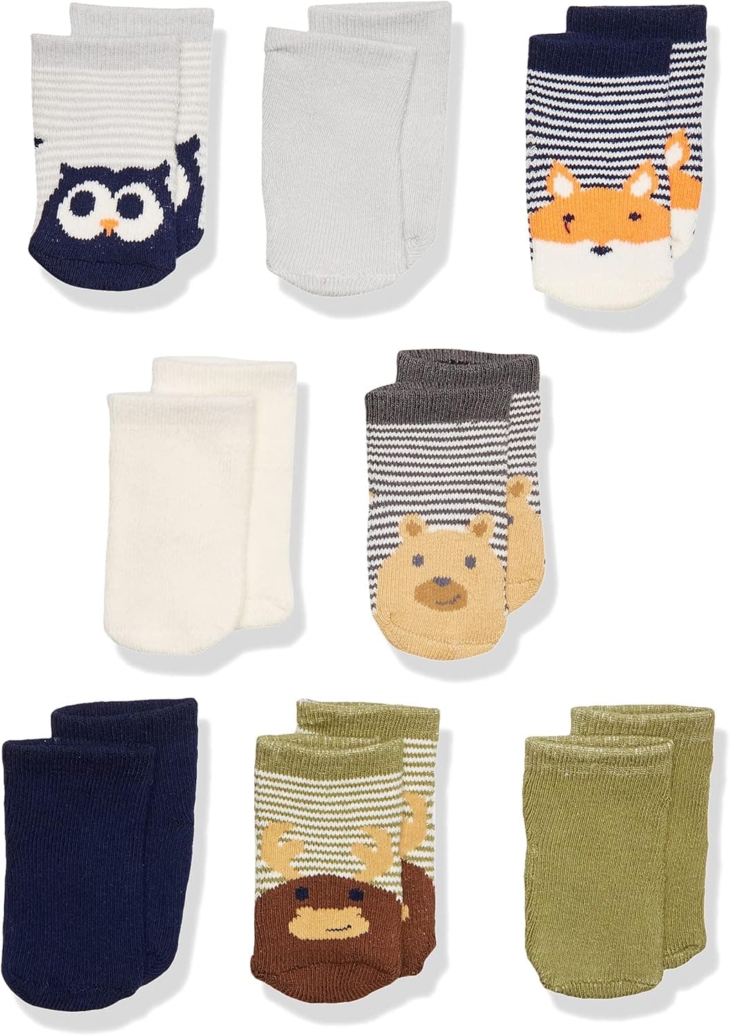 Luvable Friends Unisex Baby Fun Essential Socks