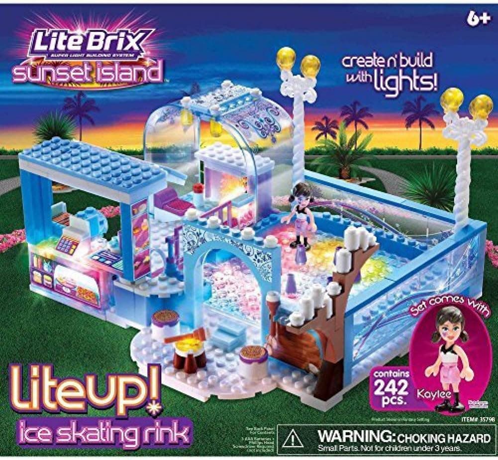 Cra-Z-Art Lite Brix Lite Up Skating Rink