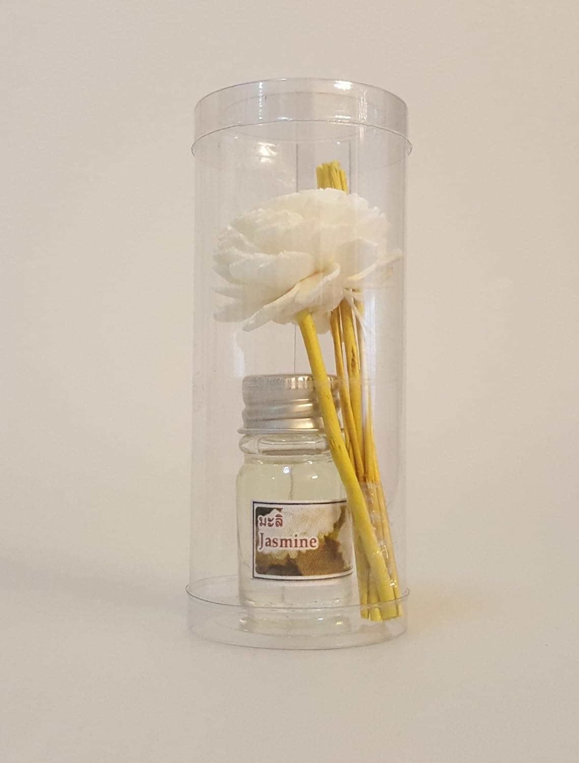 Small Aroma Oil Jasmine Diffusers Rattan Reed Fresh All The Time with Natural