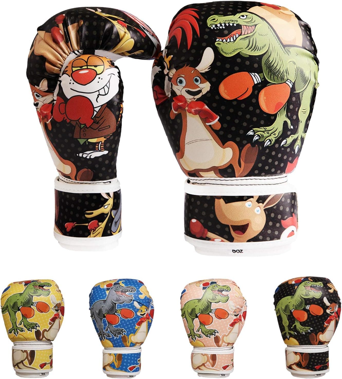 Kids Boxing Gloves 6 Oz Training Boxing Gloves for Boys Girls Age 7-12 Youth Junior Punching Bag Gloves for Kickboxing Muay Thai Gift for Kids, MMA