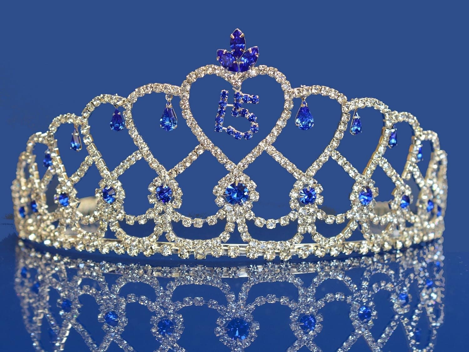 Quinceanera 15 Birthday Tiara Crystal Princess 3418F7