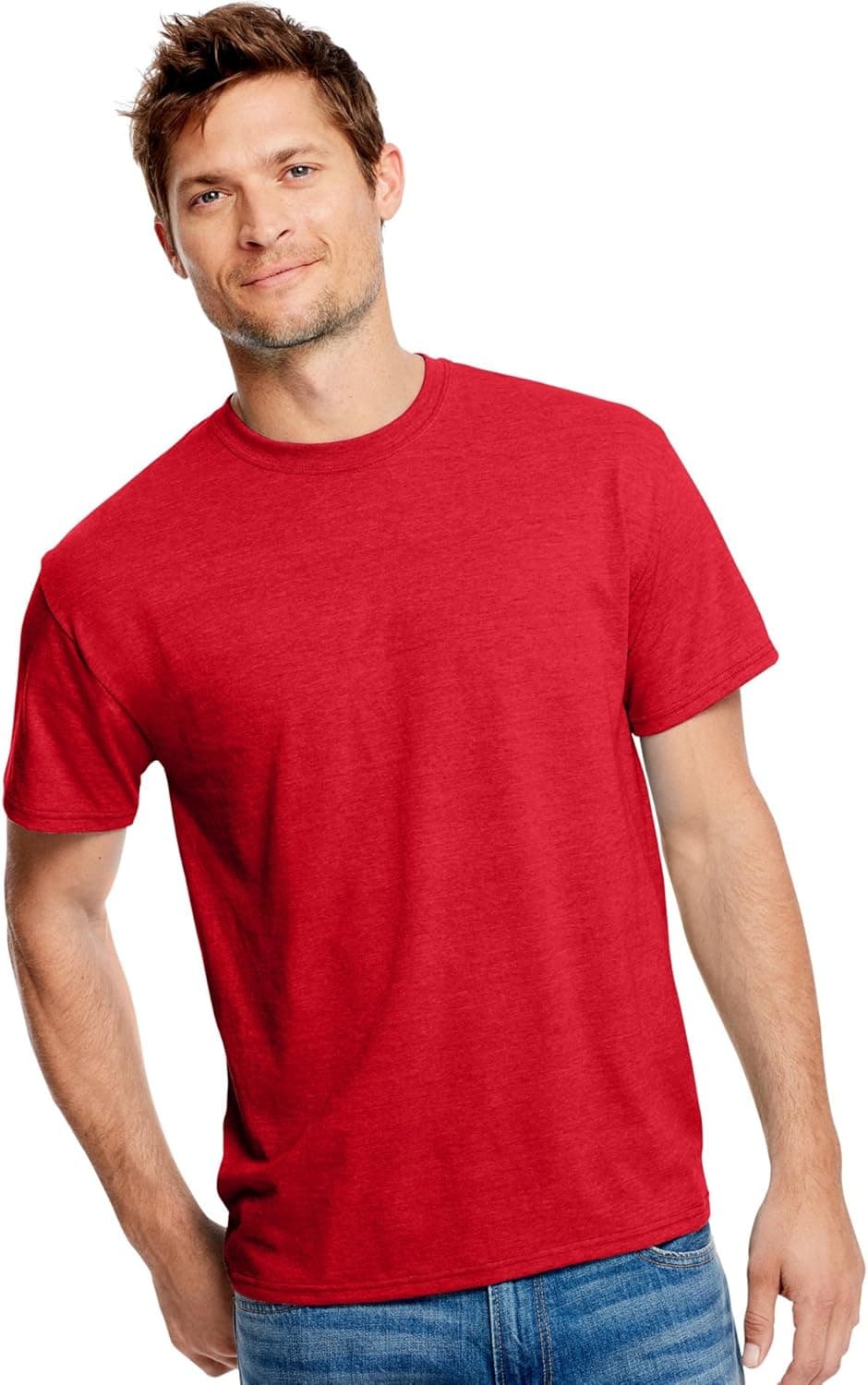Hanes Mens X-Temp Triblend Tee with Fresh iq (42TB)