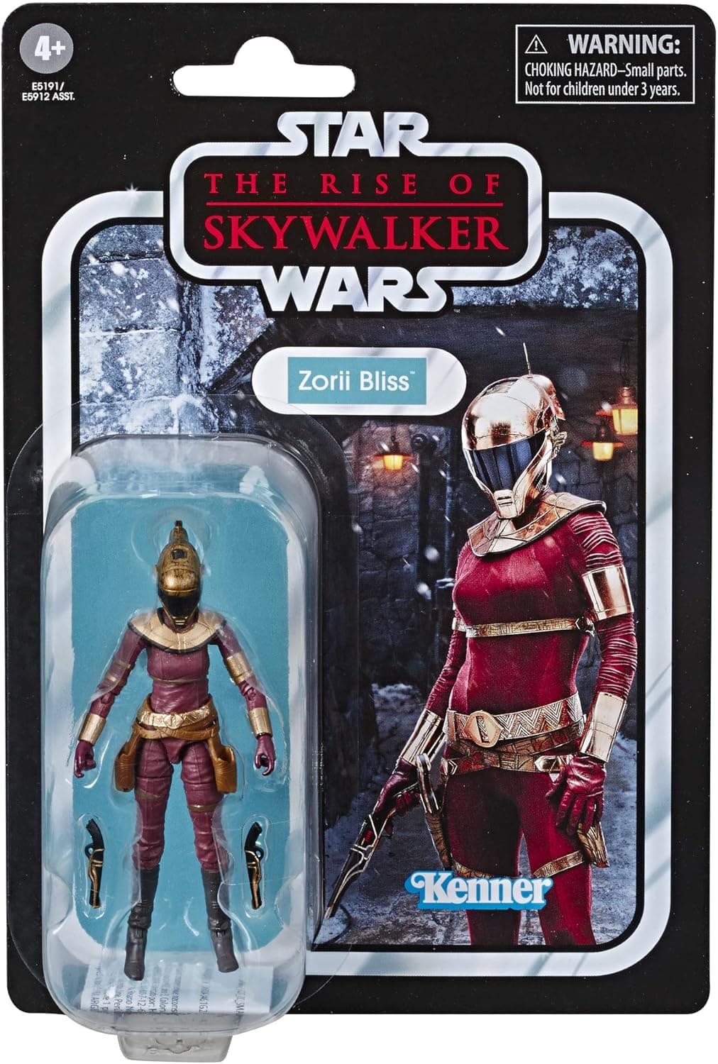STAR WARS The Vintage Collection The Rise of Skywalker Zorii Bliss Toy, 3.75" Scale Action Figure, for Kids Ages 4 & Up