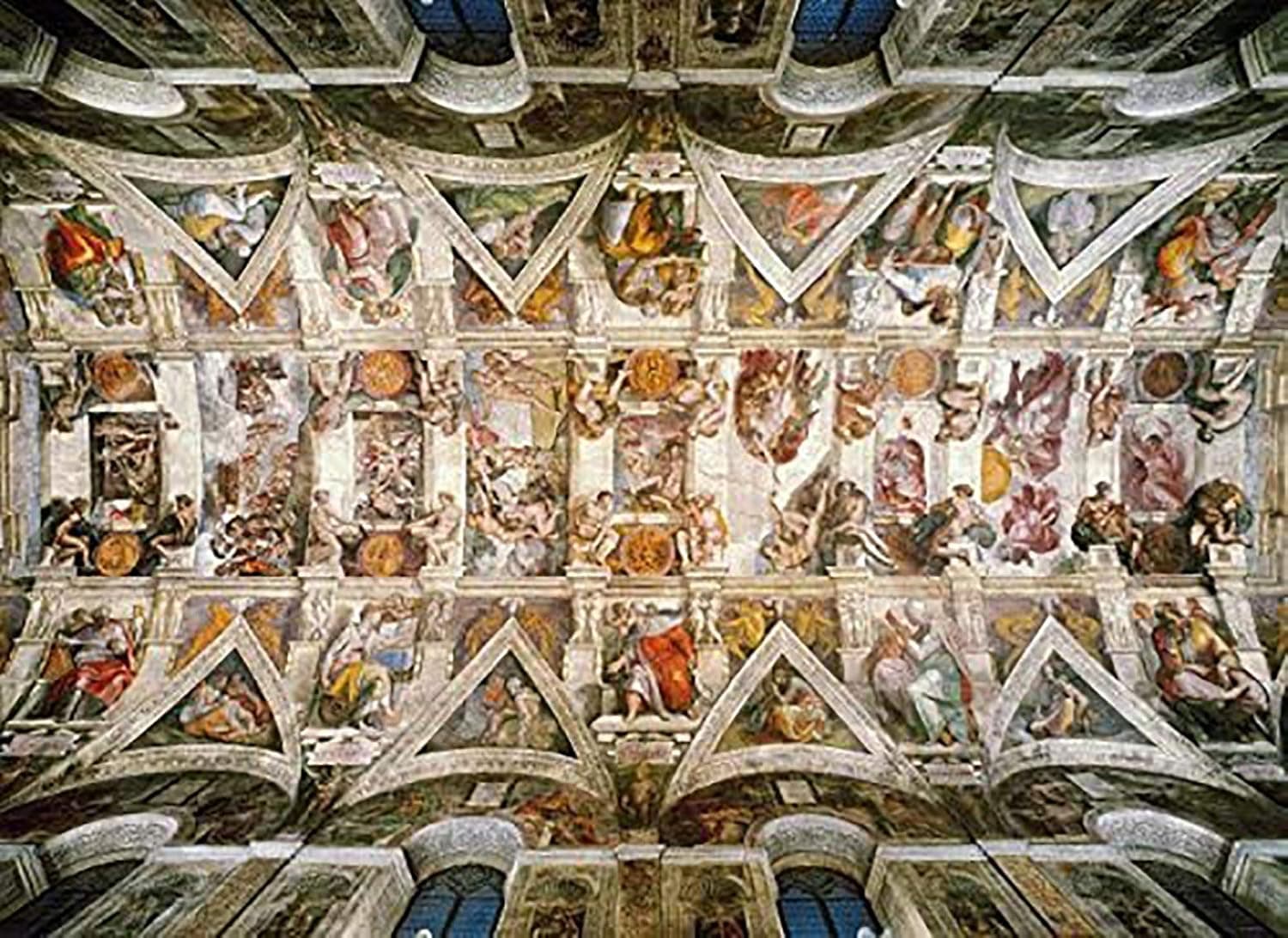 Clementoni 1000 Piece Puzzle - Michelangelo's Sistene Chapel Ceiling
