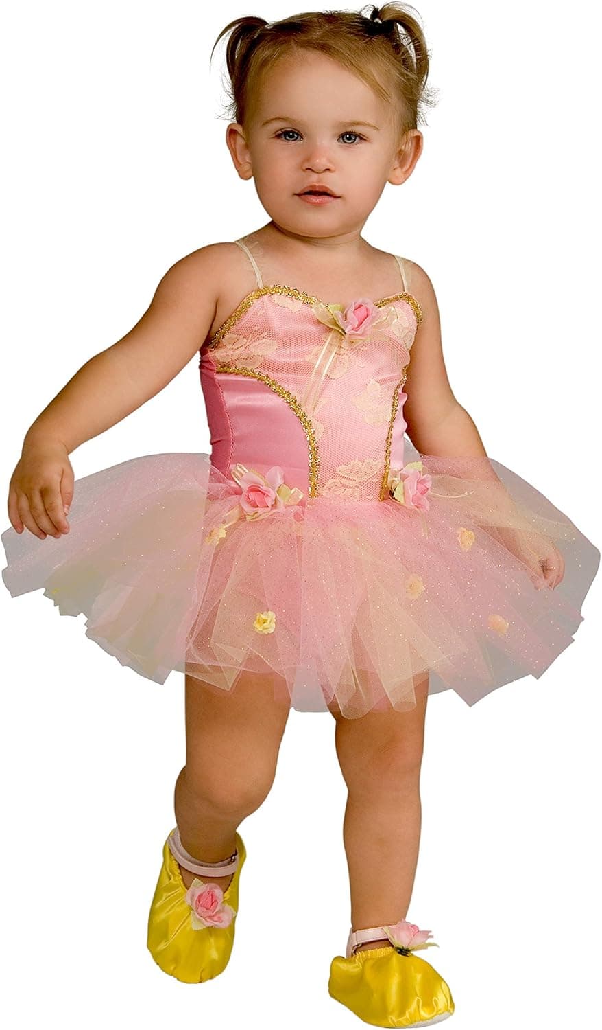 Childs Pink Rose Ballerina Costume