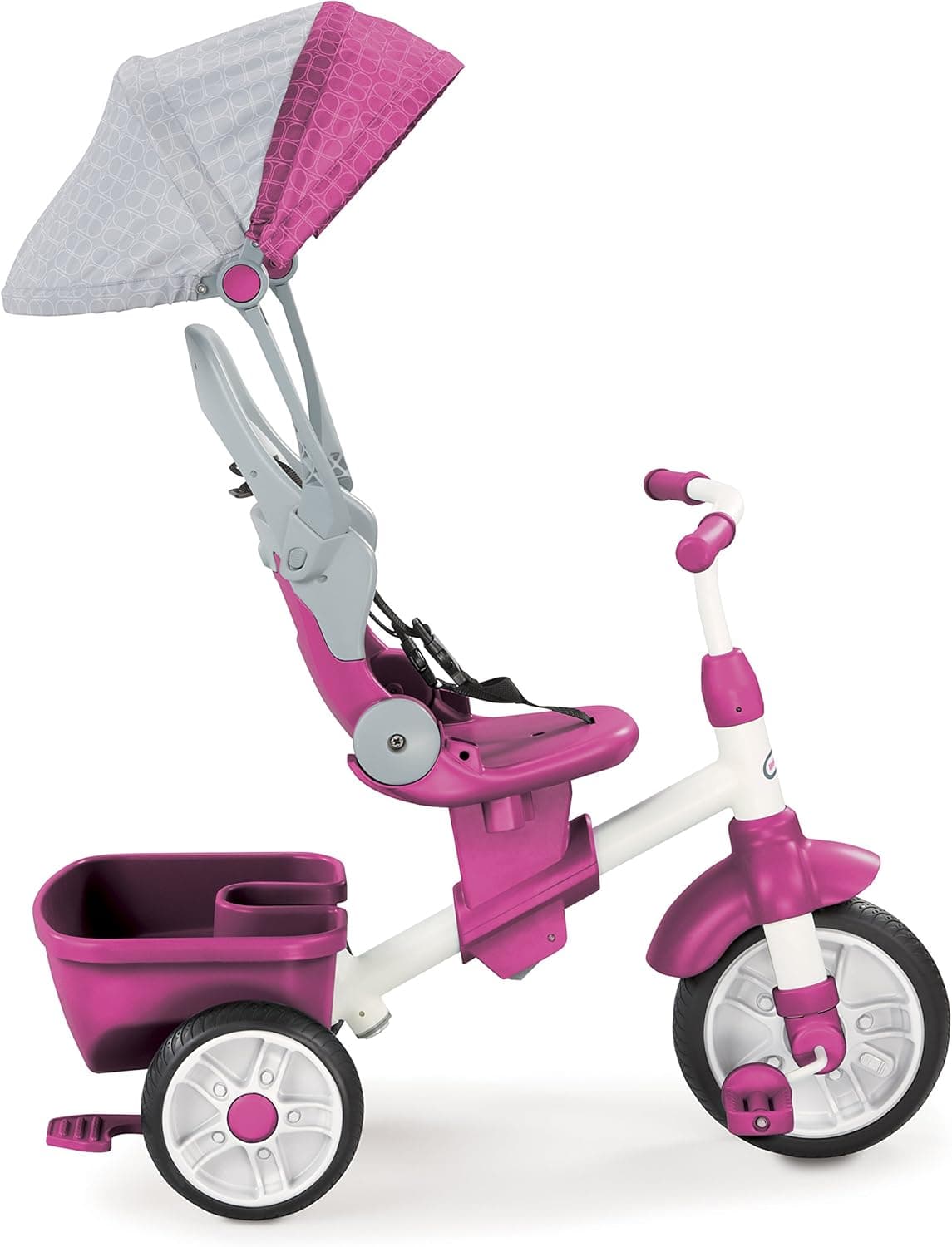 Little Tikes Perfect Fit 4-in-1 Trike, Pink, 9 months - 5 years