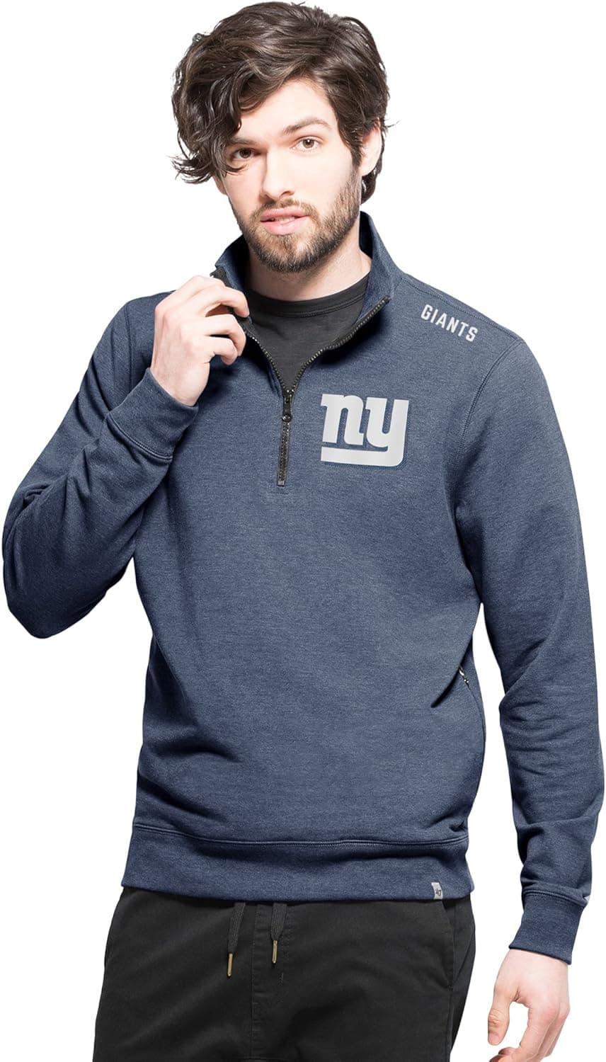 '47 NFL Men's Compete 1/4-Zip Pullover