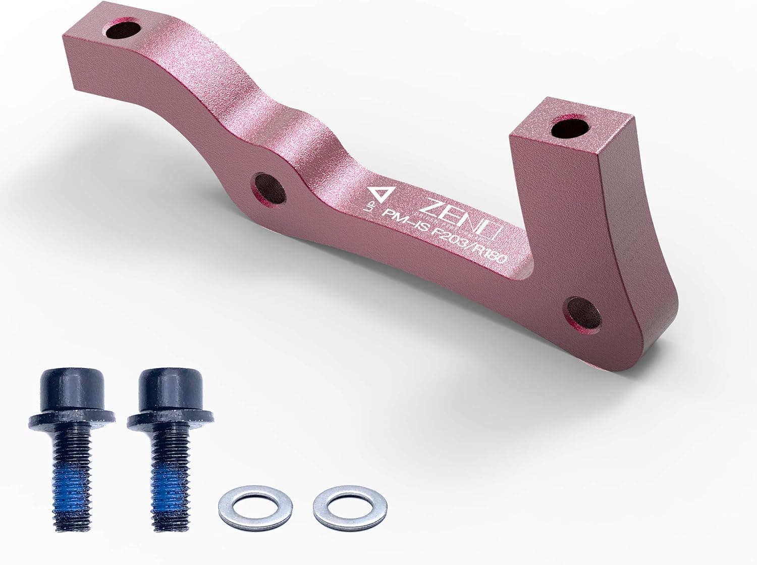 Zeno Rotor Adaptor - is to Post Mount Caliper, Front 203/ Rear 180