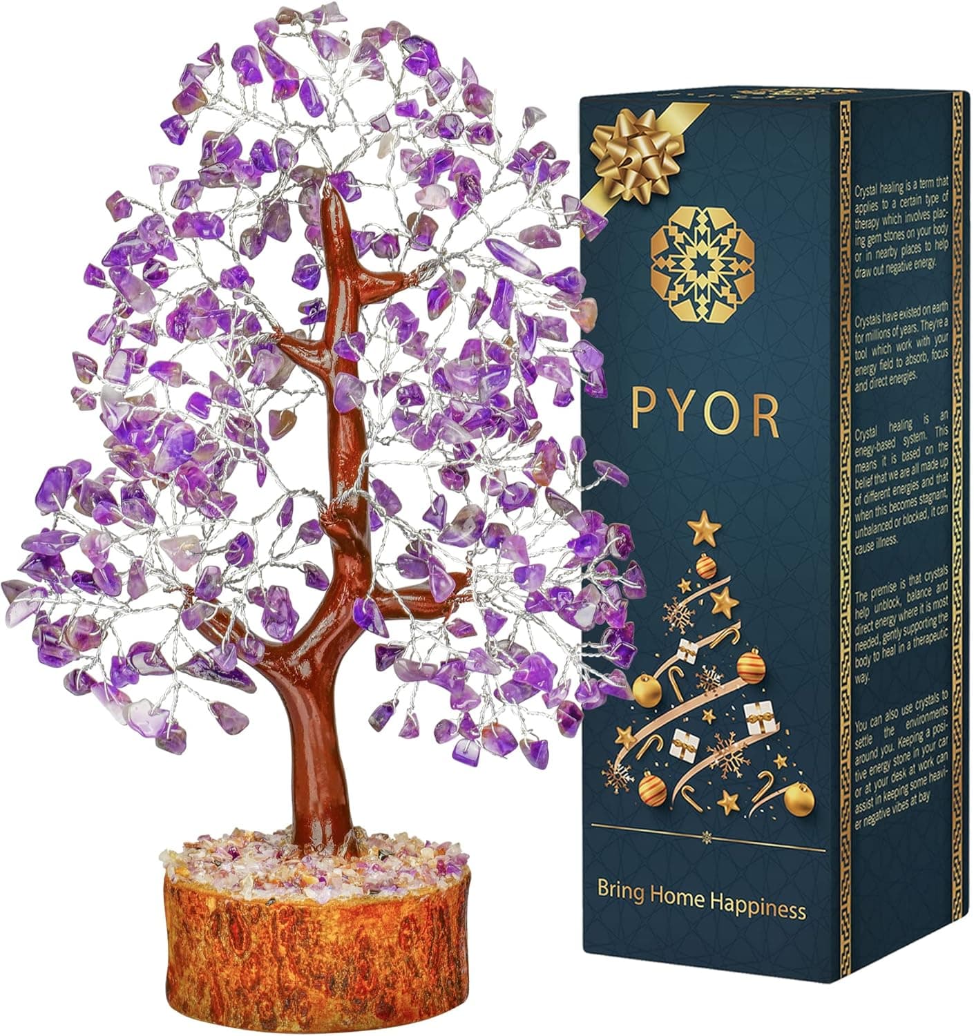 Amethyst Crystals, Artificial Tree, Money Trees, Crystals And Stones, Desk Decorations For Women Office, Feng Shui Decor, Meditation Crystals, Housewarming Gifts, Spiritual Gifts For Women, Gem Tree
