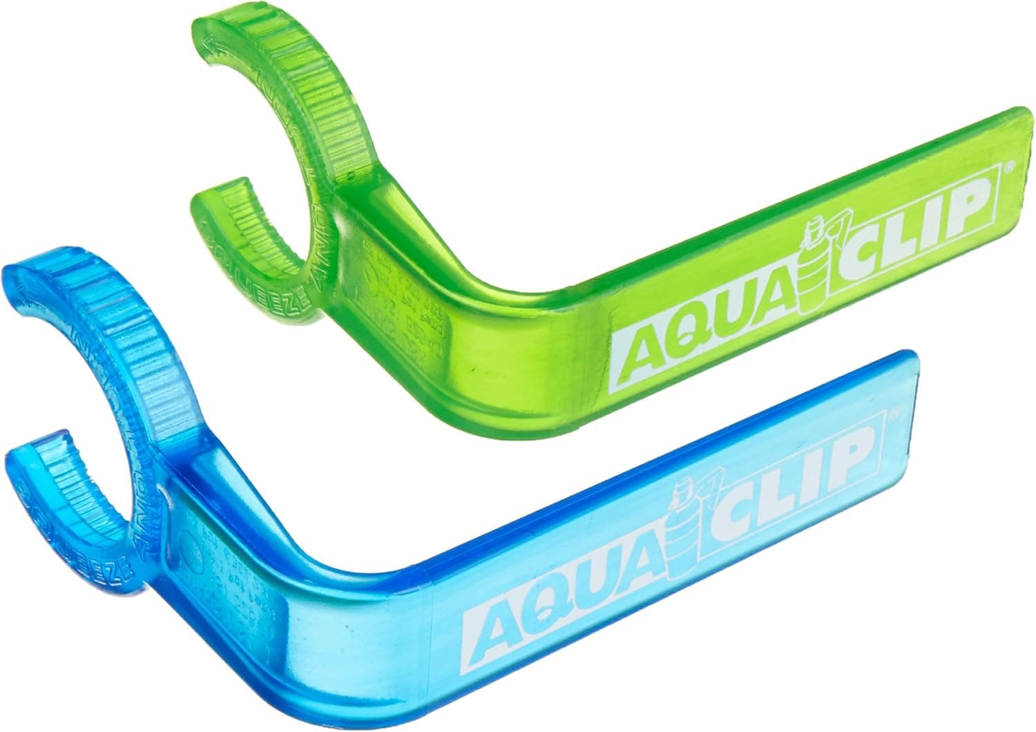 Water Bottle Holder by Aqua Clip (2 PACK) - Water Bottle Clip - Accessory for Sports, Hiking, Golf, Camping, Survival, and Everyday Life - Easy To Use Clip-On Holder For Biking, Golf Bags, Backpacks, Waistbands, Pockets, Belts, Fishing, and More
