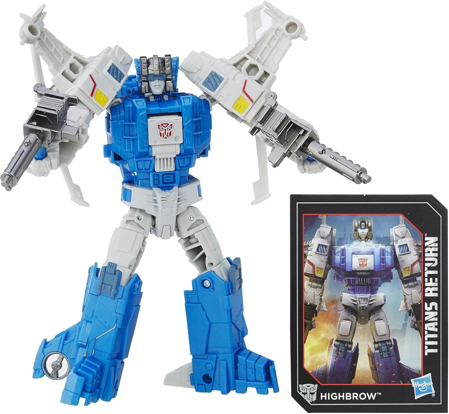 Transformers Generations Titans Return Titan Master Xort and Highbrow