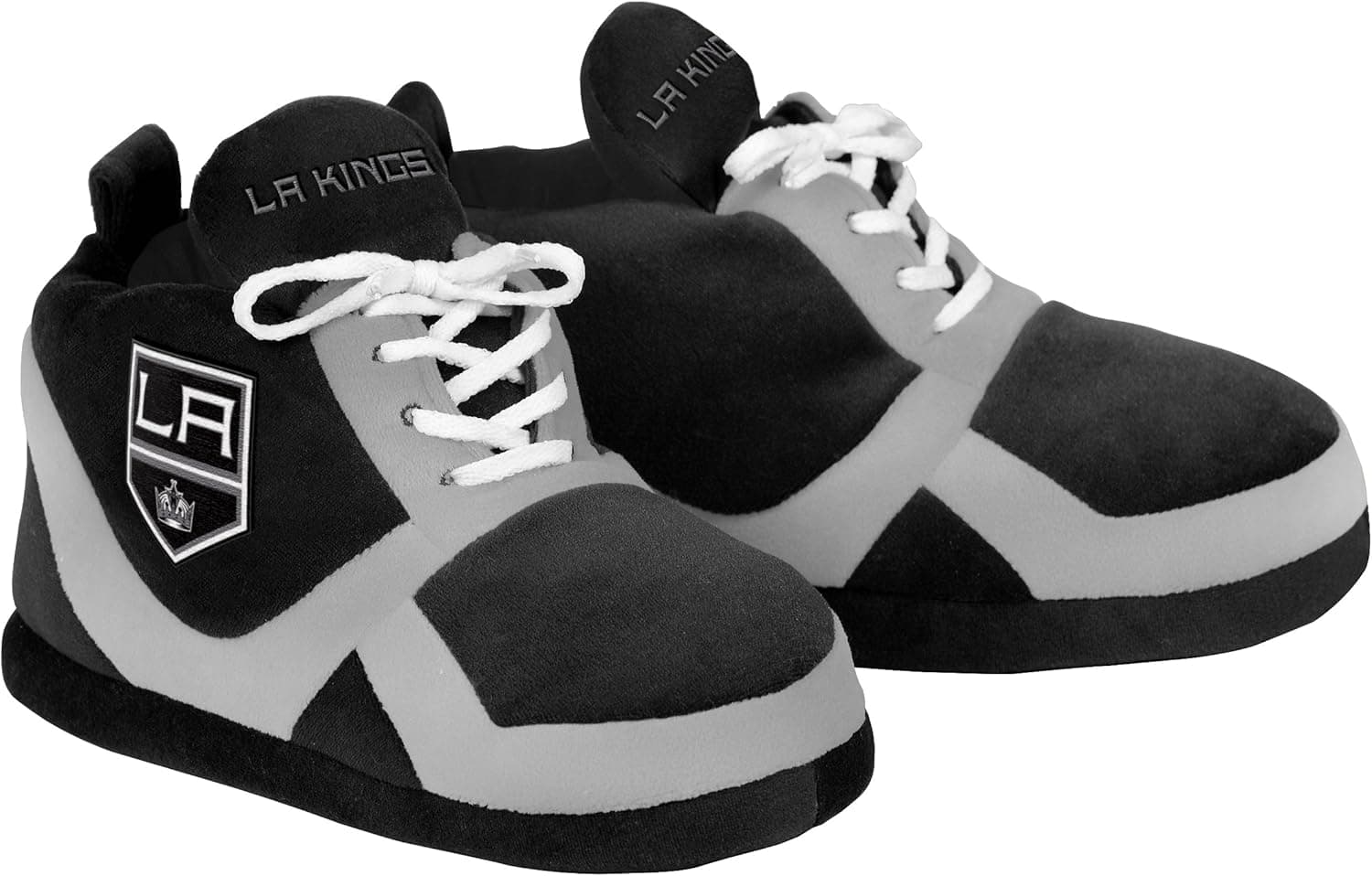 NHL Los Angeles Kings 2015 Sneaker Slipper, Large, Black
