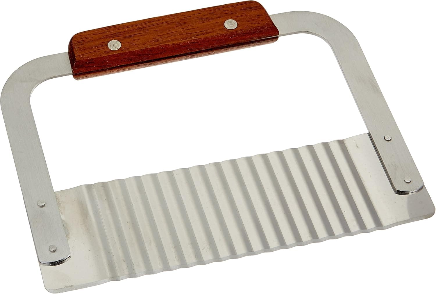 Winco 7-Inch Blade Serrator with Wooden Handle
