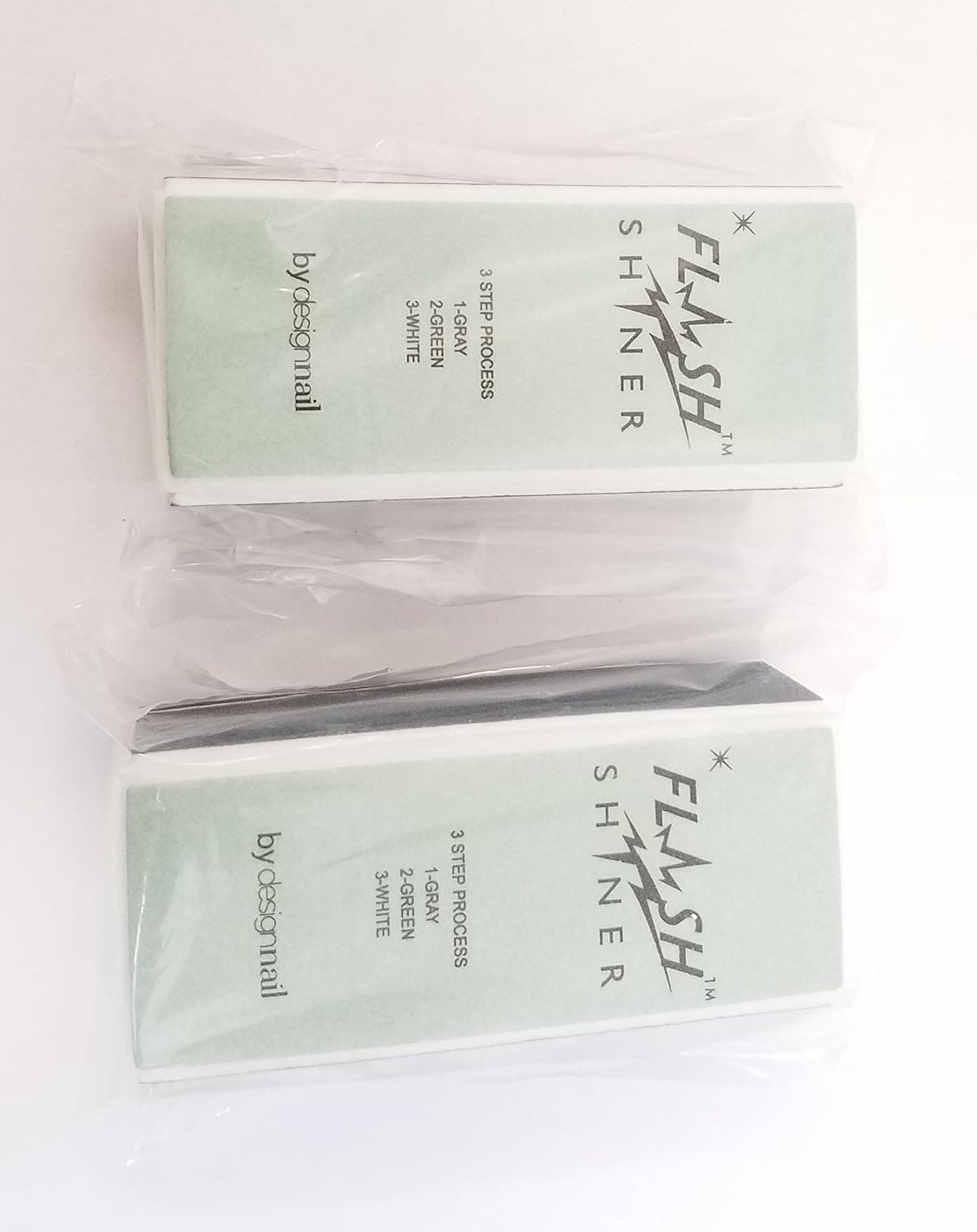 Flash Shiner Nail Buffer 3 Ways - (New Look) - (Pack of 2)