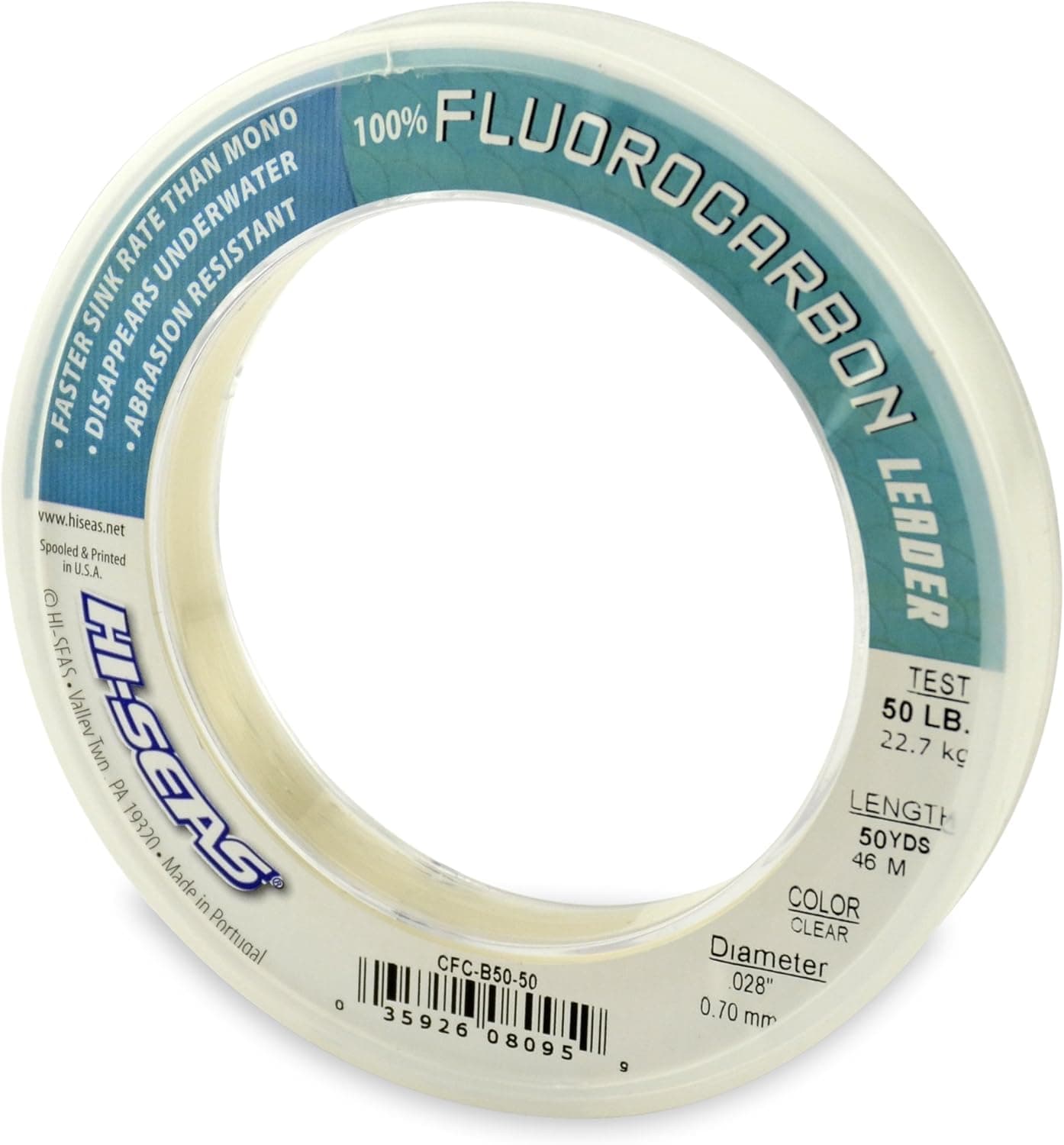 Hi-Seas 100% Fluorocarbon Leader