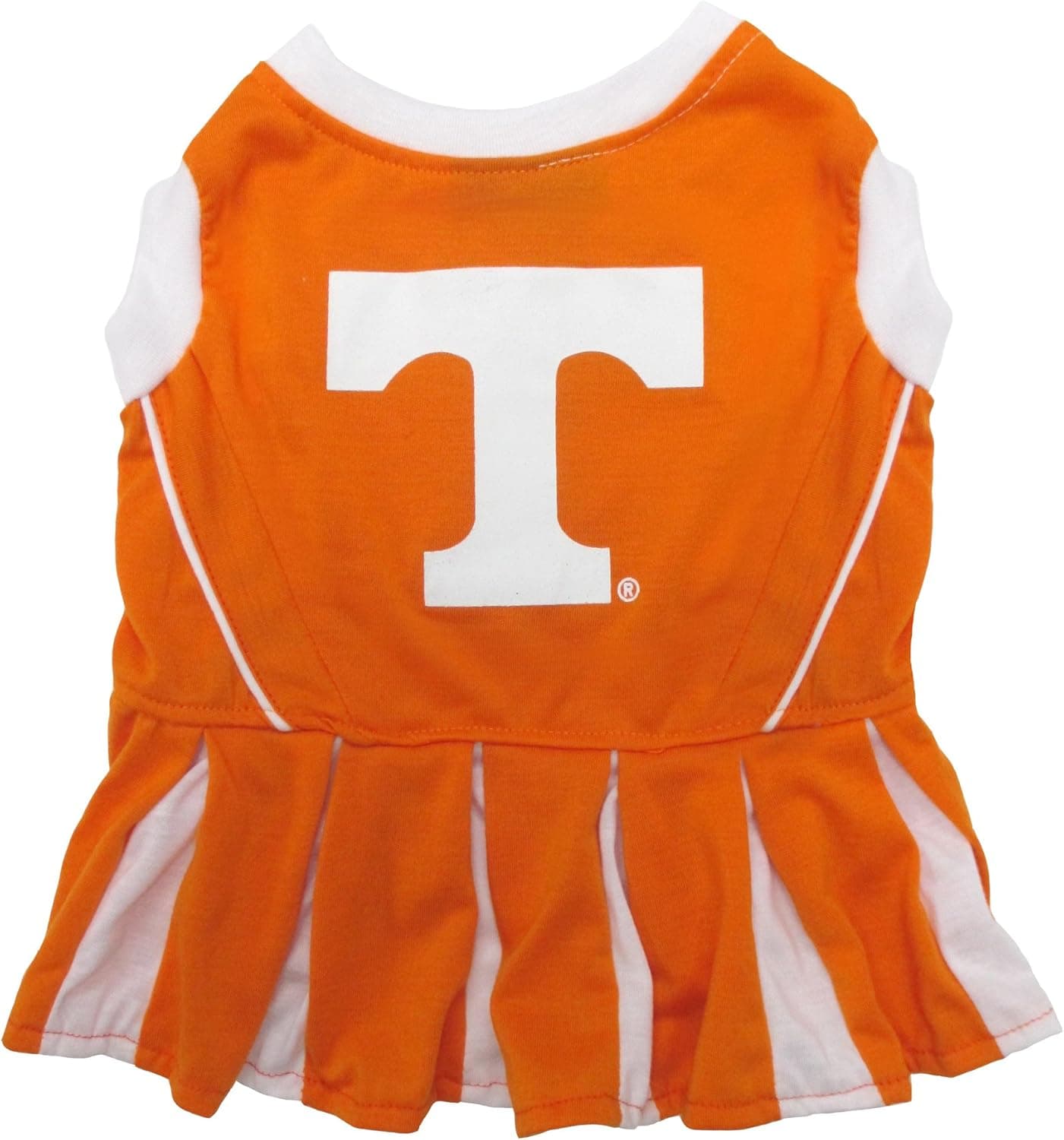 Pets First Collegiate Tennessee Volunteers Dog Cheerleader Dress, X-Small