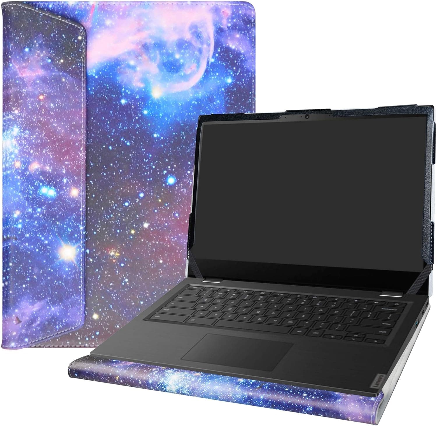 Alapmk Protective Case for 14" Lenovo 14W Windows Gen 2/14e Chromebook Gen 2/Chromebook S345-14AST & HP Pavilion 14-ceXXXX & Dell Latitude 3430 & Samsung Galaxy Chromebook Go XE340XDA XE345XDA,Galaxy