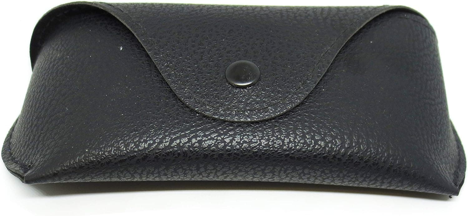 Weansy's Store Leather Eyeglass Case Vintage Sunglasses Eyewear Protective Holder
