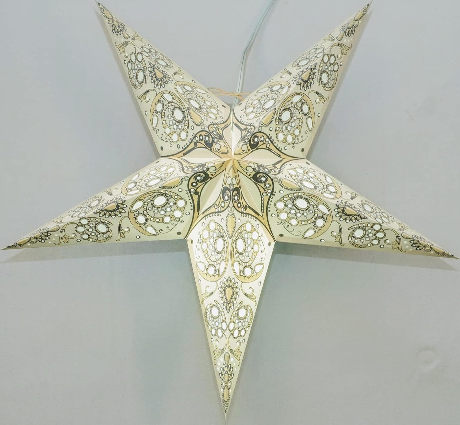 Monarch Paper Star Lantern (White) by UMTA