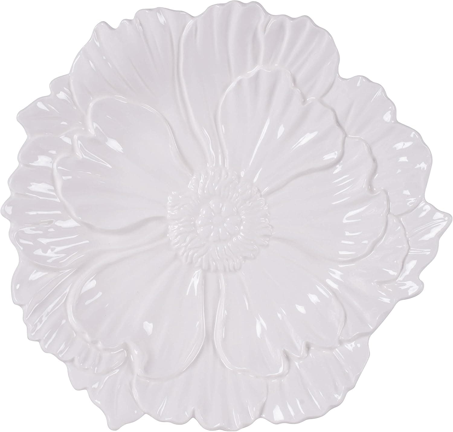 Savannah Collection, Canape Plate - White