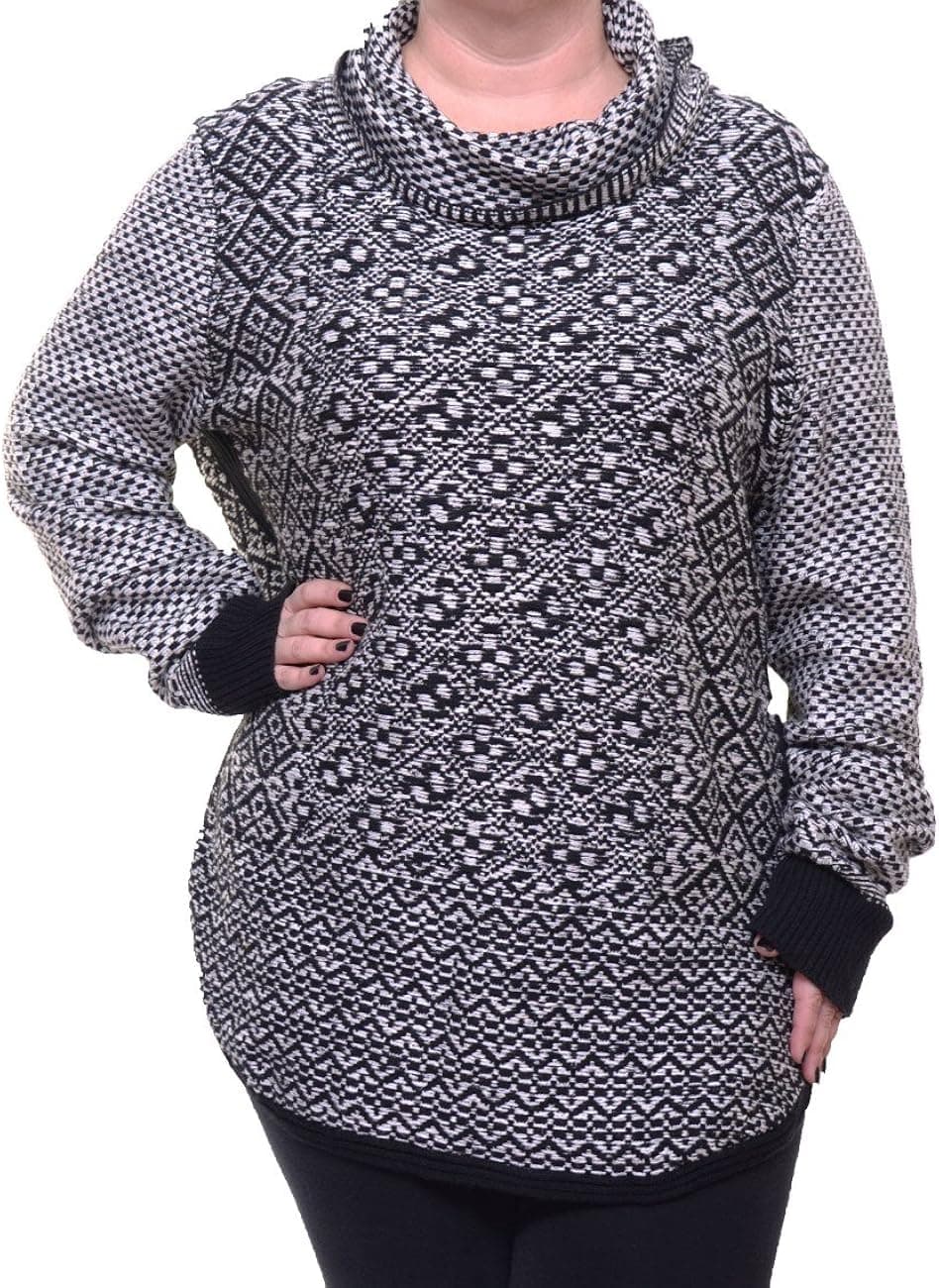 Lucky Brand Women's Side Zip Turtleneck Sweater