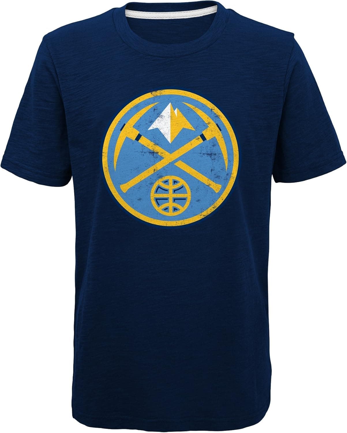 NBA Kids & Youth Boys "Standard" Short Sleeve Tee Denver Nuggets-Dark Navy-M(5-6)