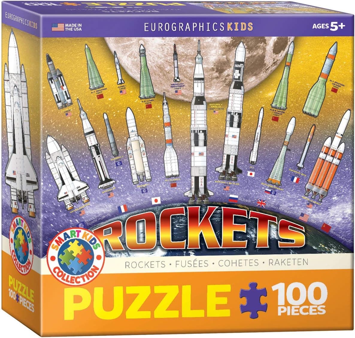 Rockets 100 Piece Jigsaw Puzzle
