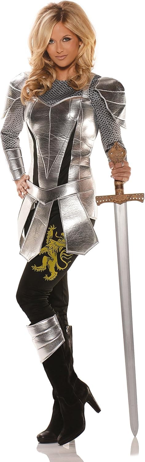 UNDERWRAPS Women's Medieval Renaissance Knight Costume - A Knight to Remember