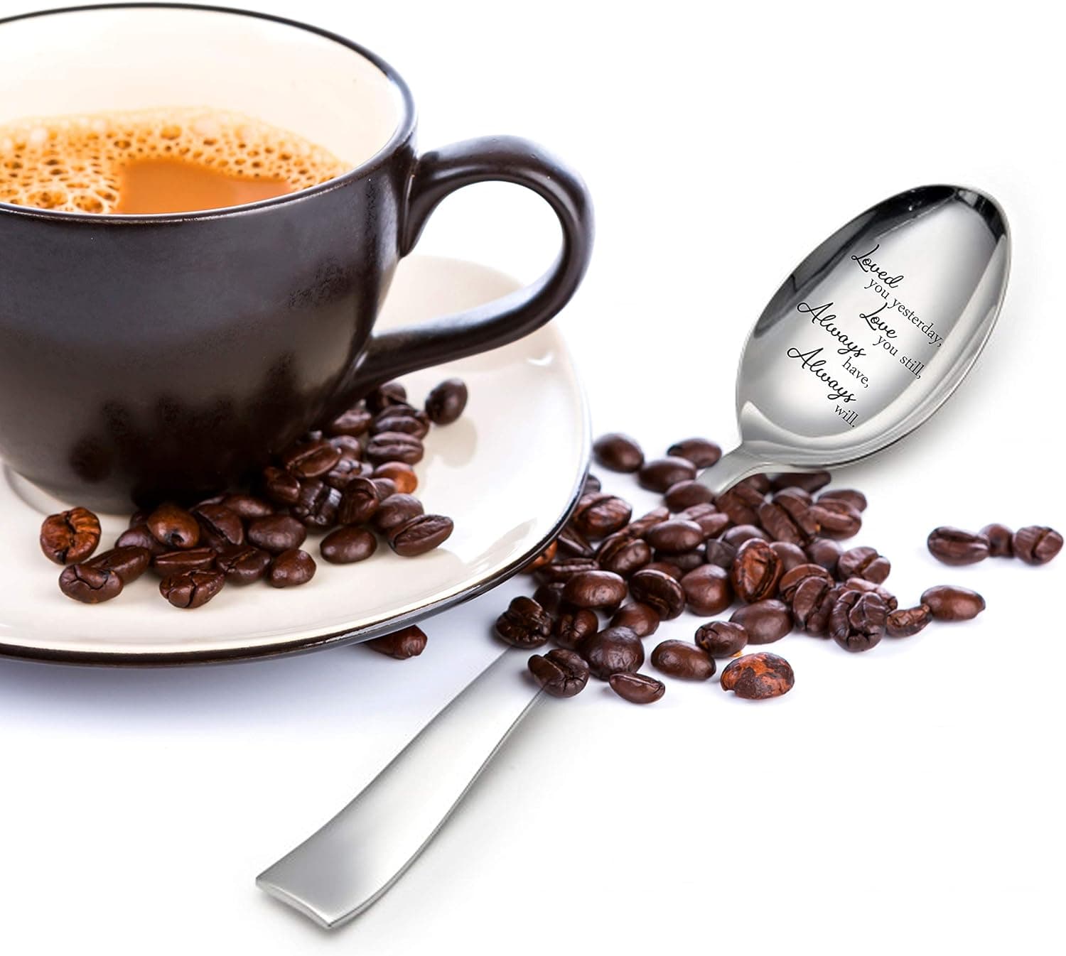 Seyal® Loved You Yesterday, Love You Still, Always Have, Always Will Spoon Gift for Stocking Gift