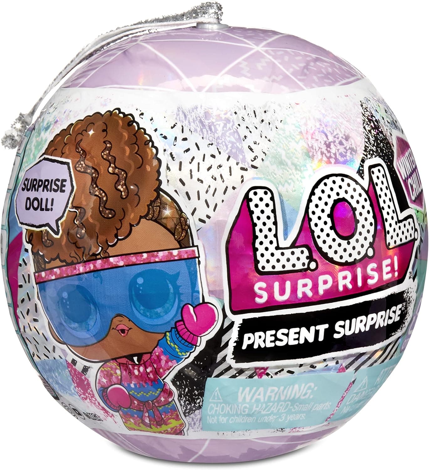 L.O.L. Surprise! Winter Chill Dolls with 8 Surprises Including Collectible Doll with Winter Fashion Outfits, Accessories, Holiday Ornament Ball - Gift for Kids, Toys for Girls Boys Ages 4 5 6 7+ Years