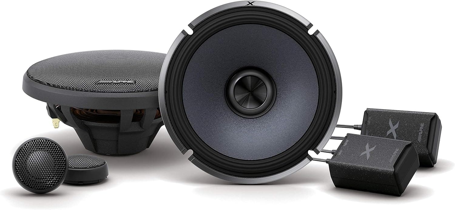 Alpine X-S65C 2-Way Competition Grade Component Speakers