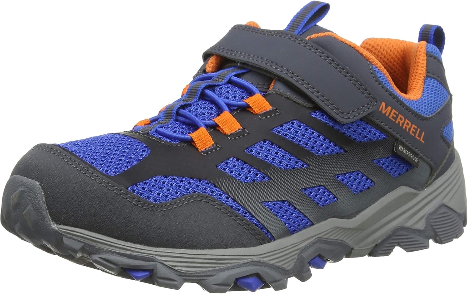 Merrell Kid's Moab FST Low Waterproof Alternative Closure Hiking Sneaker