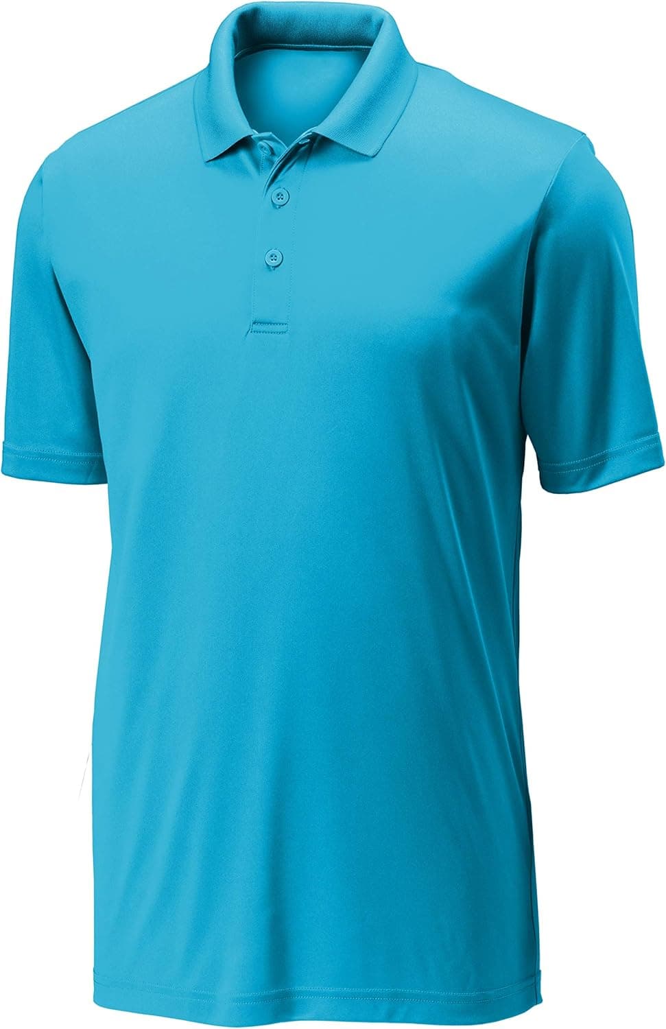Clothe Co. Men's Moisture Wicking Quick Dry Short Sleeve Performance Polo Shirt