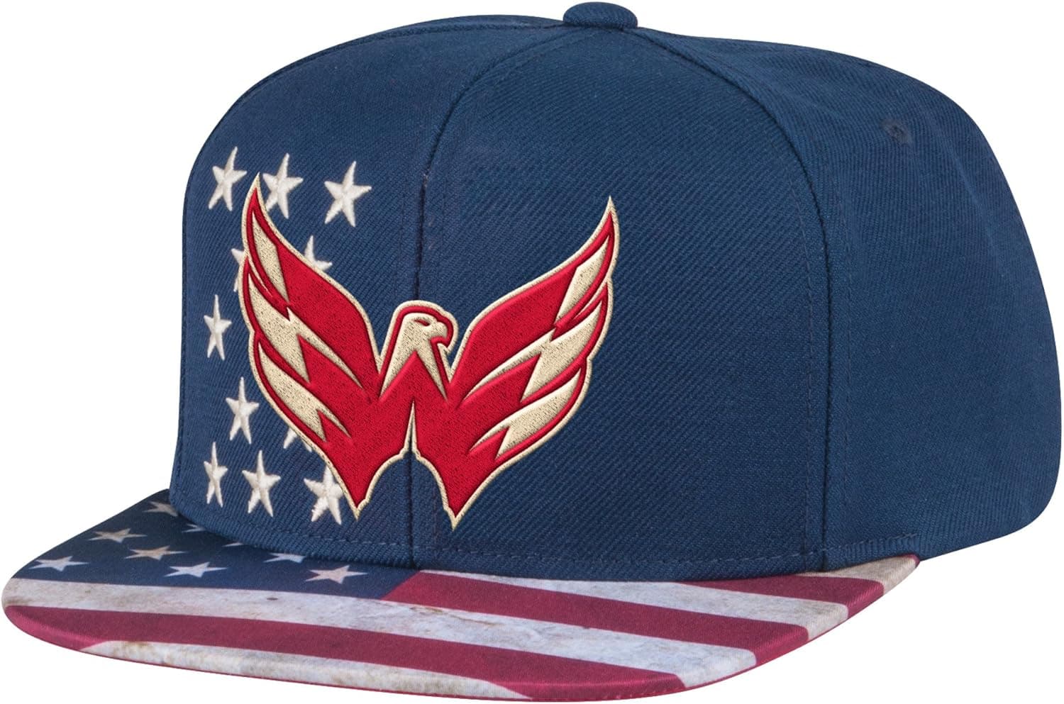 NHL Men's Patriotic Snapback Cap