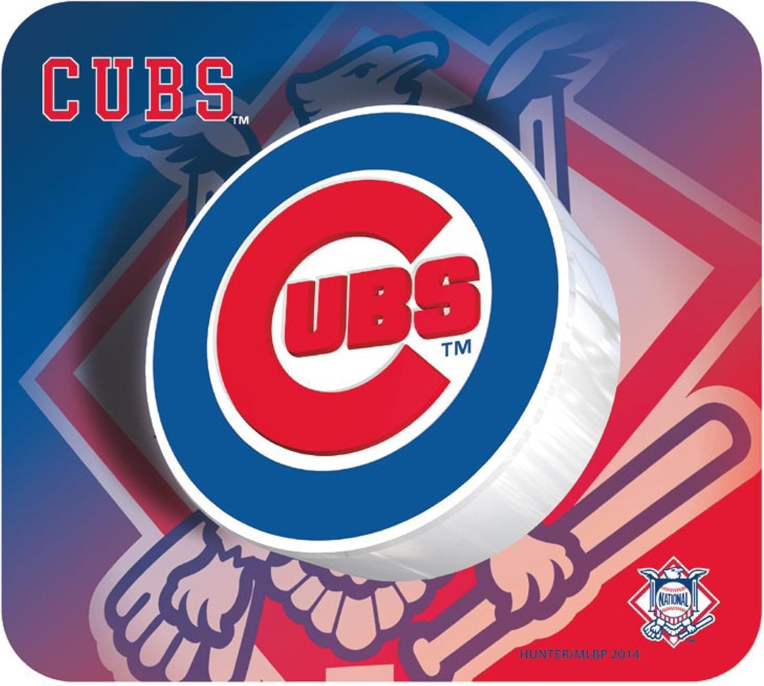 HUNTER MLB Baseball Team Logo Vortex Sublimated Mouse Pad