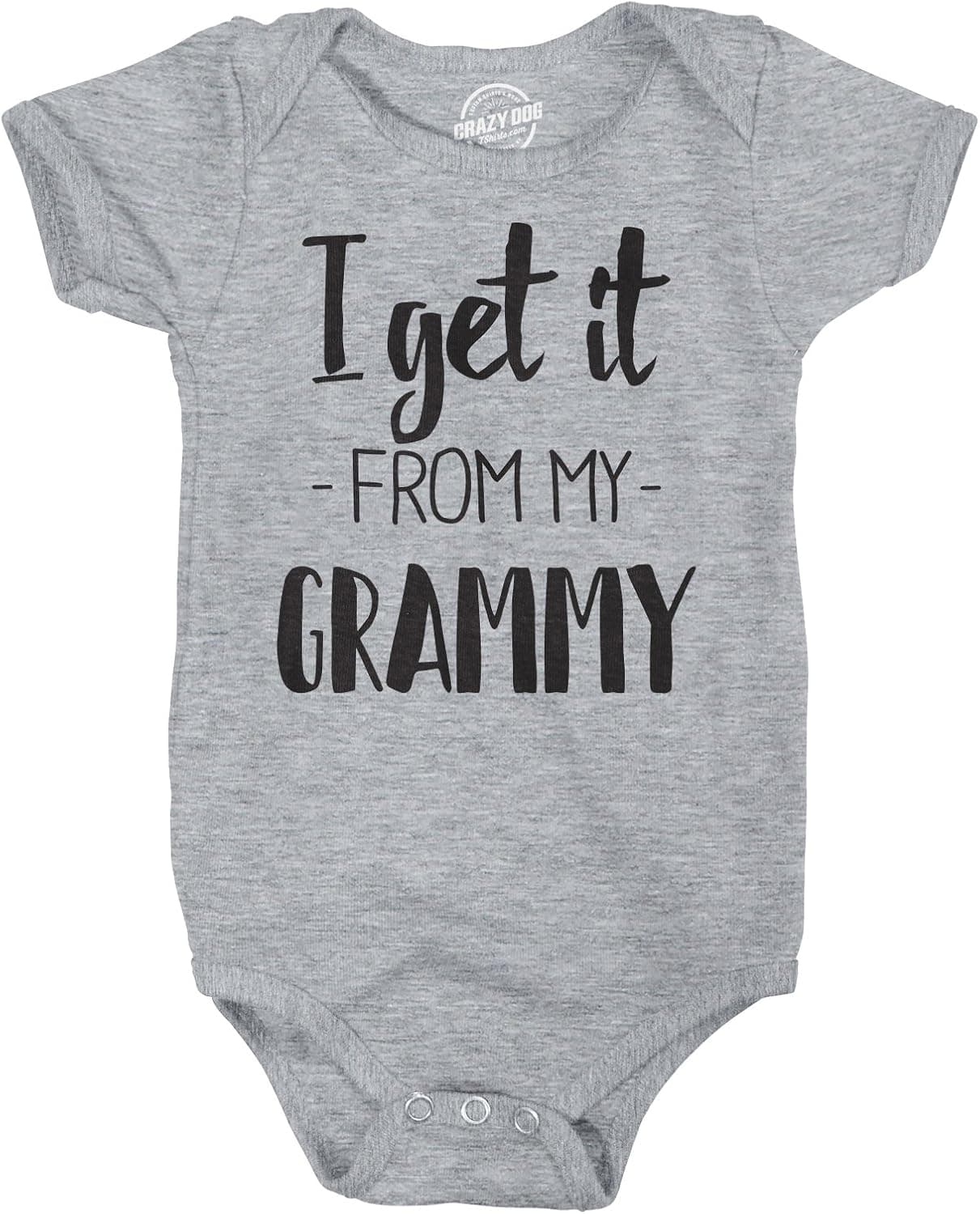 I Get It from My Grammy Creeper Funny Family Baby Jumpsuit