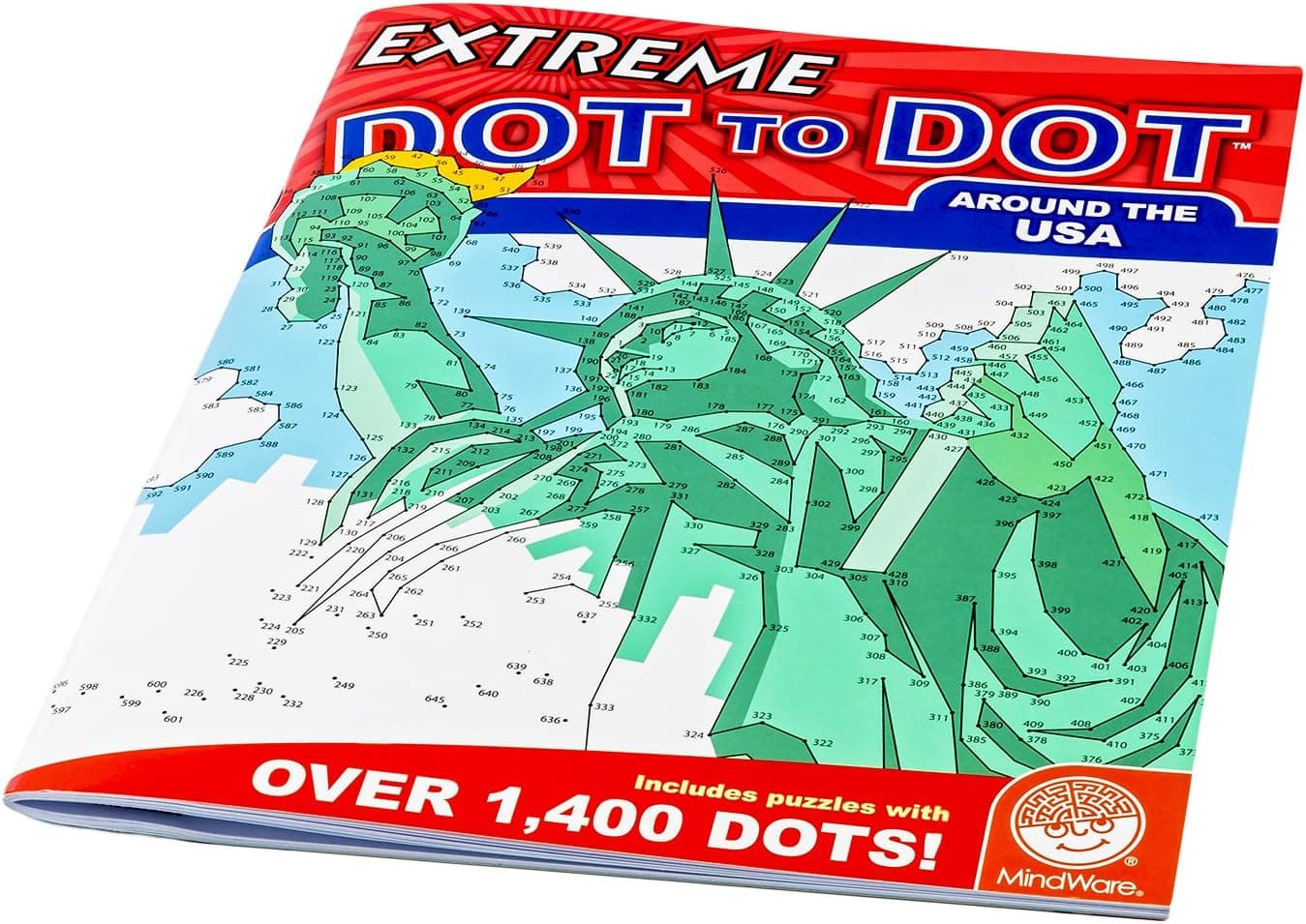 Extreme Dot to Dot Around The USA Puzzle
