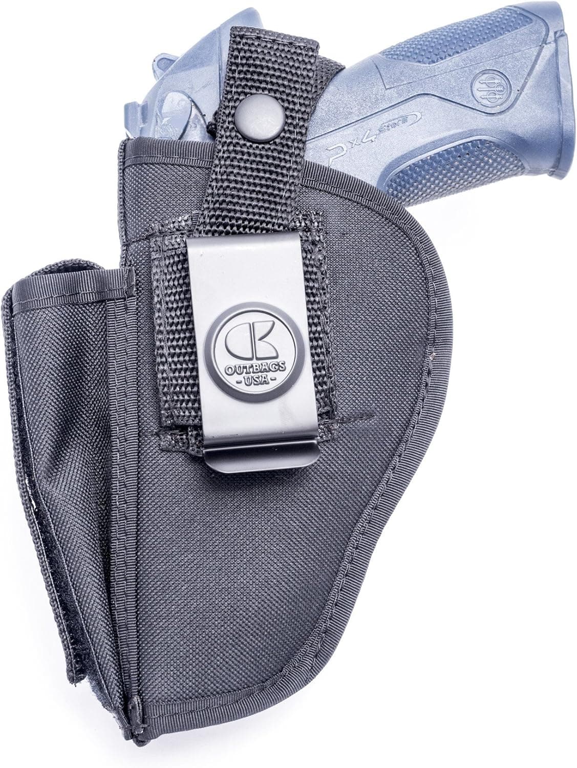 OutBags USA OB-16SC Nylon OWB Outside Pants Carry Holster w/Mag Pouch. Family Owned & Operated. Made in USA