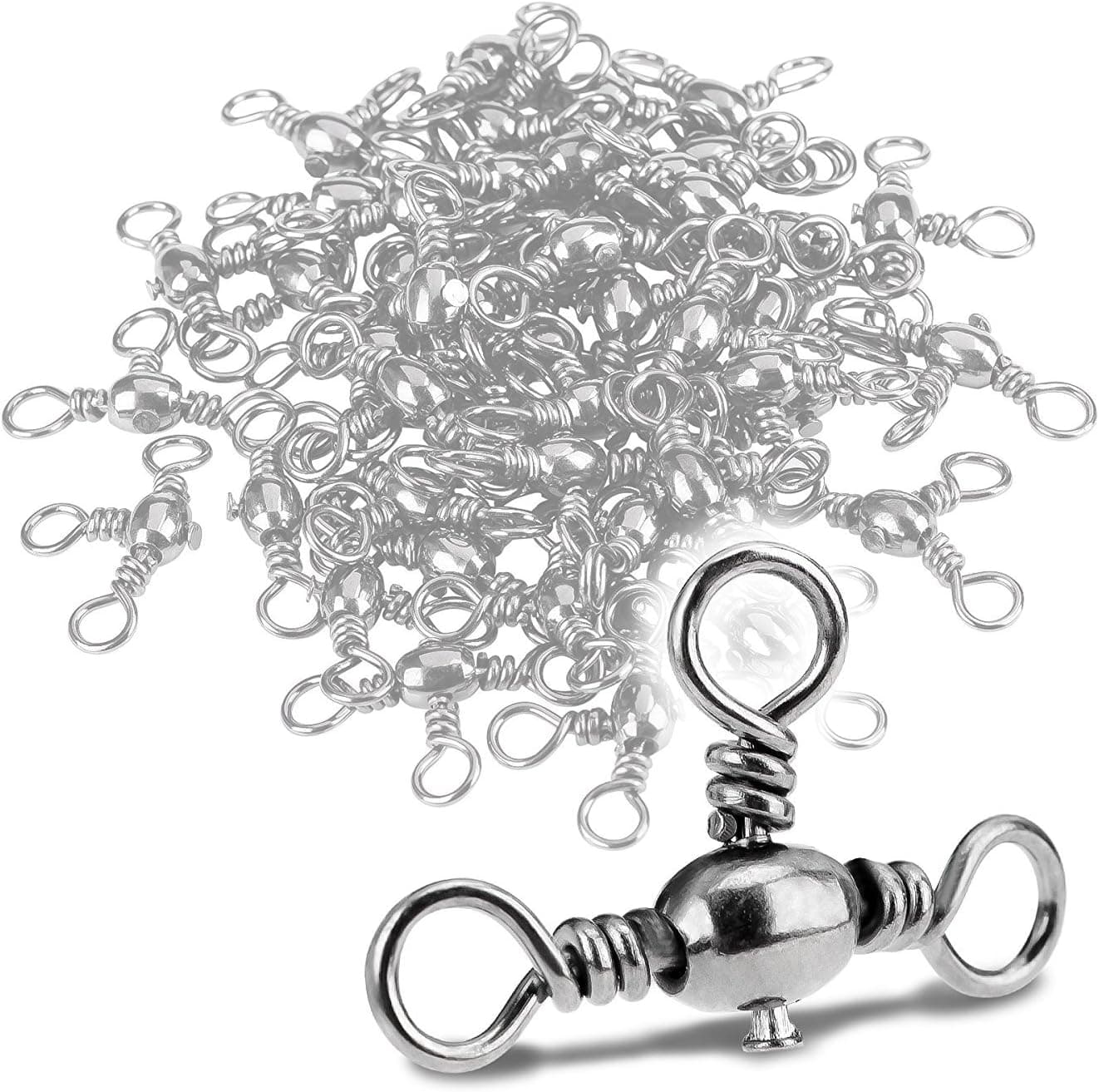 Booms Fishing CS1 Crossline Barrel 3 Way Swivels