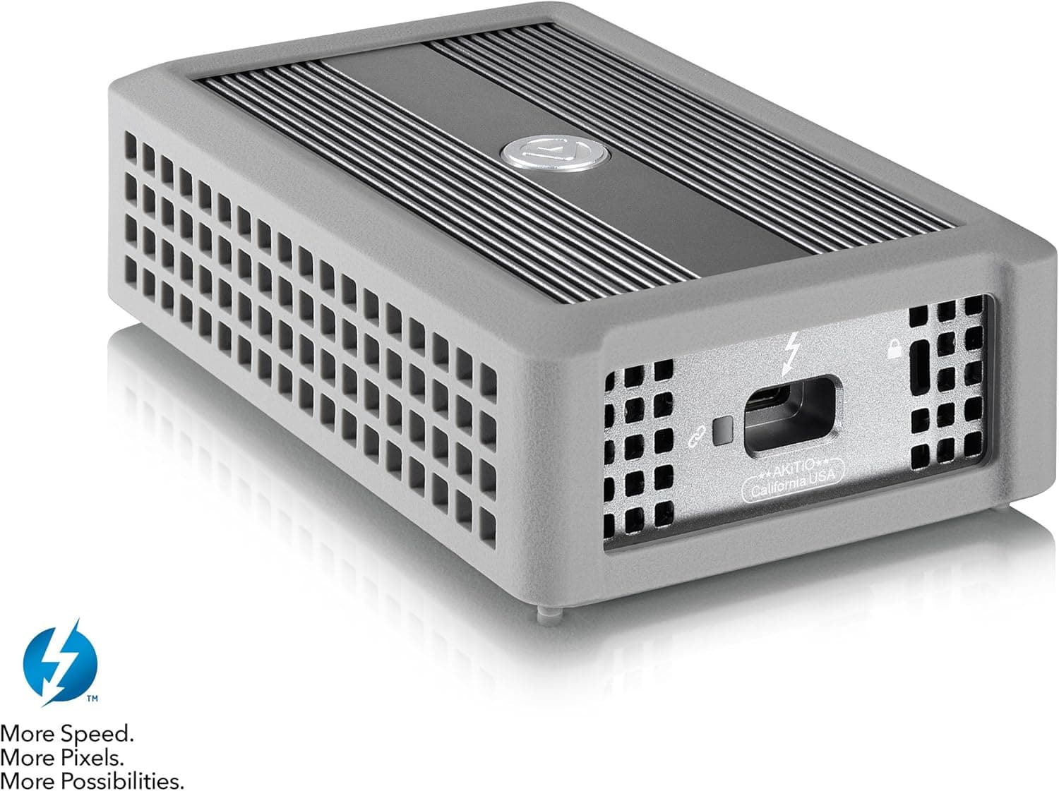 Akitio T3TGAA0008Y000 T3-10G: (Thunderbolt3 to 10G Adapter with Intel Alpine Ridge + Aquantia AQC107S) Electronics