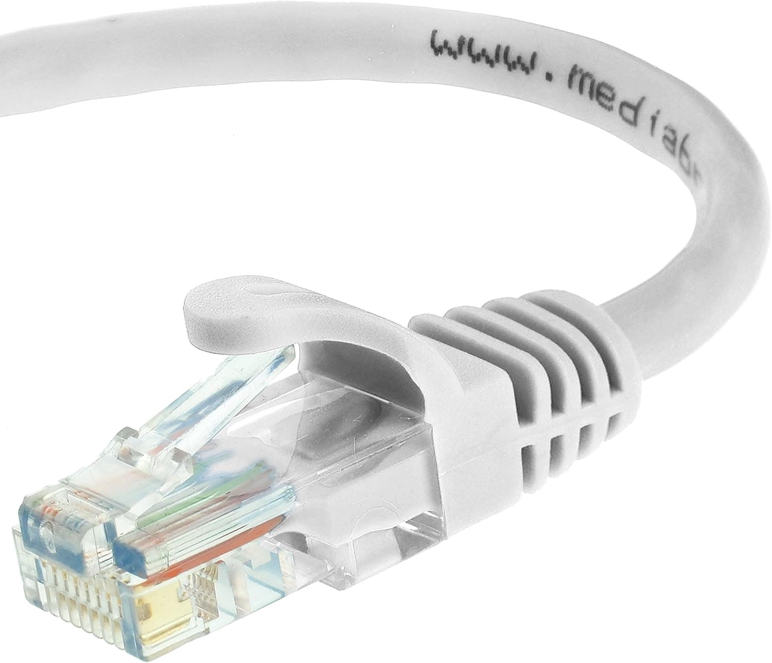 Mediabridge™ Ethernet Cable (50 Feet) - Supports Cat6 / Cat5e / Cat5 Standards, 550MHz, 10Gbps - RJ45 Computer Networking Cord (Part# 31-299-50B)