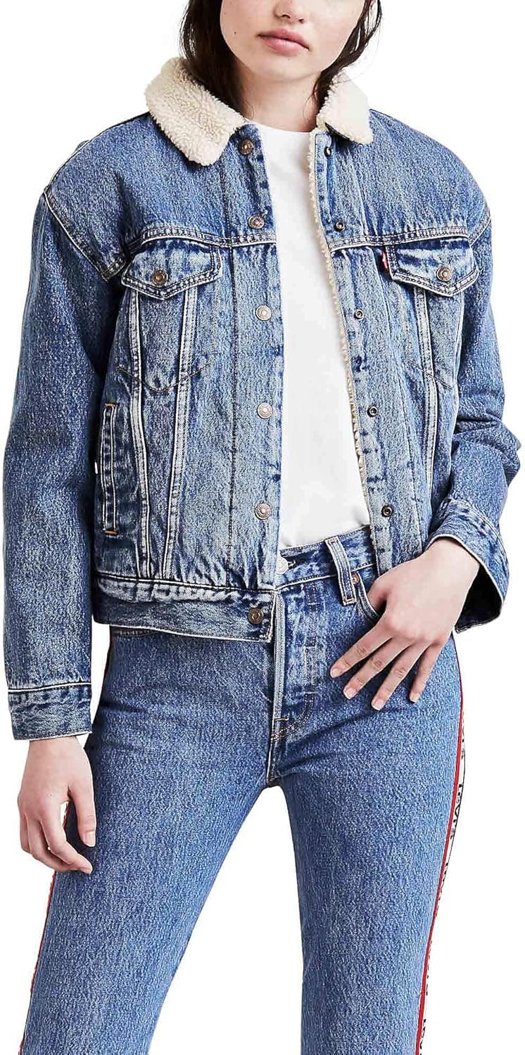 Levi's Women's Premium Ex-boyfriend Sherpa Jacket