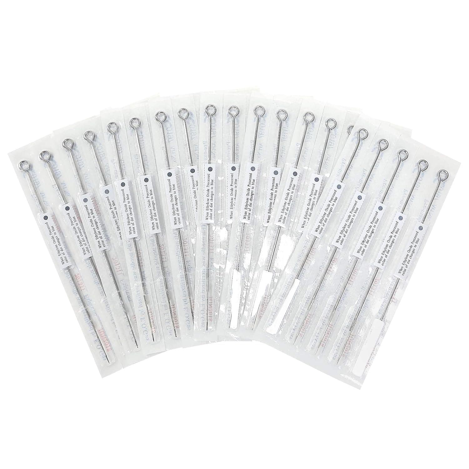 ACE Needles 50 pcs. 15 Round Liner Pre-made Sterile Tattoo Needles - 15RL