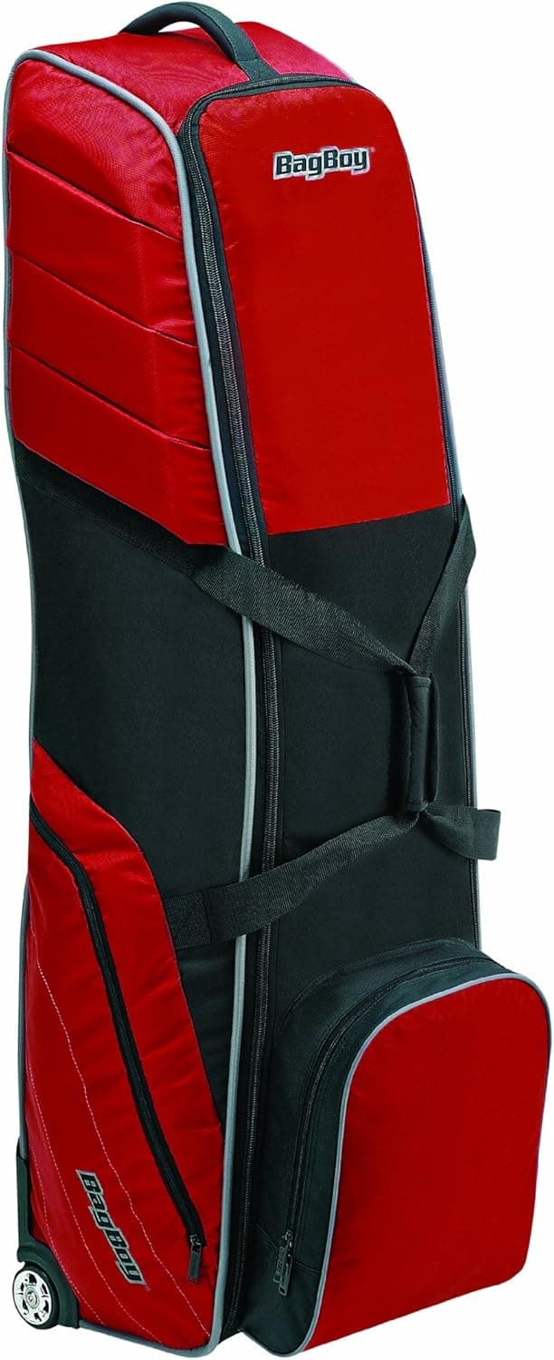 Bag Boy T-700 Wheeled Travel Cover (Black/Red/Charcoal)