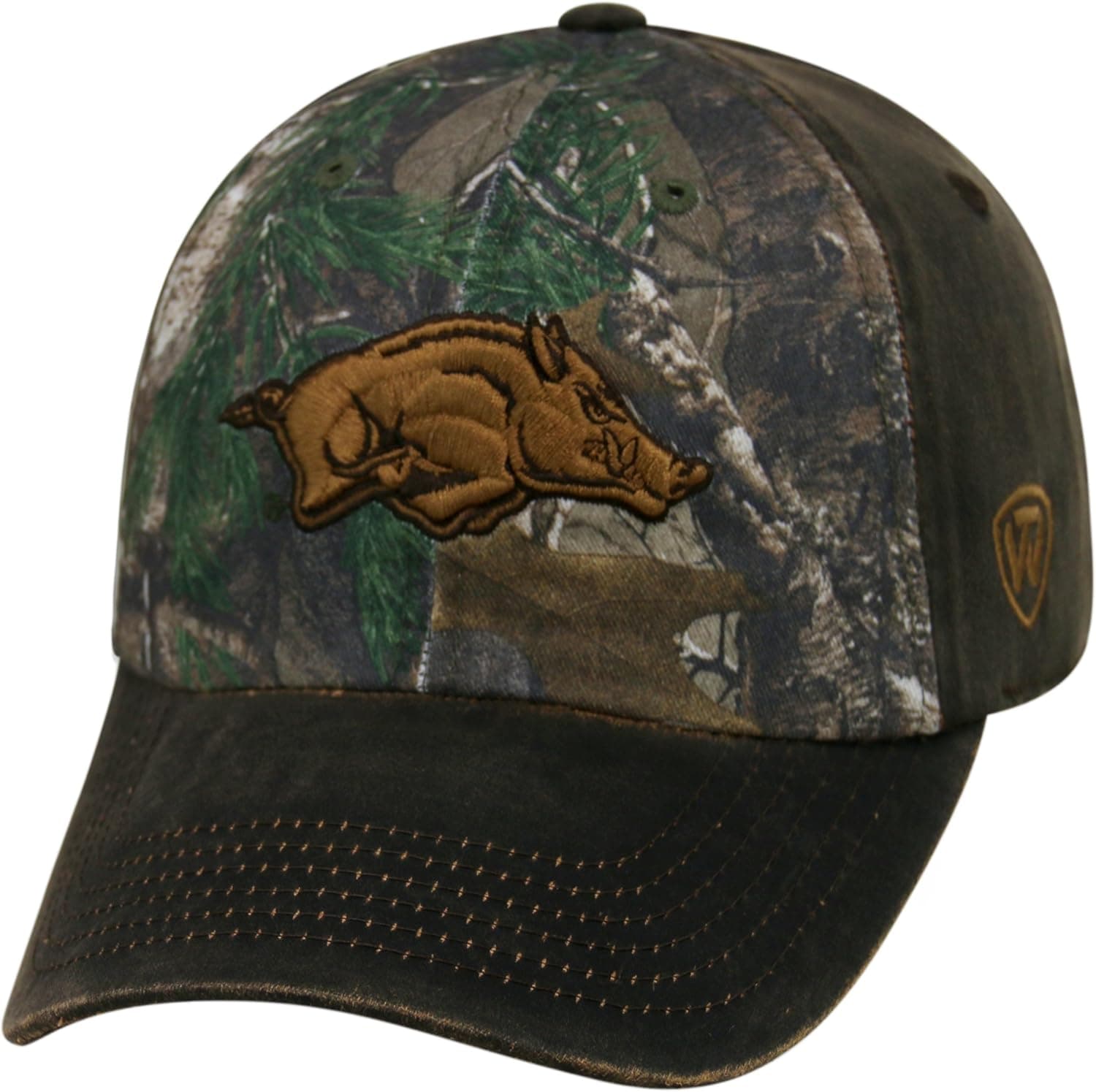 Arkansas Razorbacks NCAA TOW "Driftwood" RealTree Camo Adjustable Hat