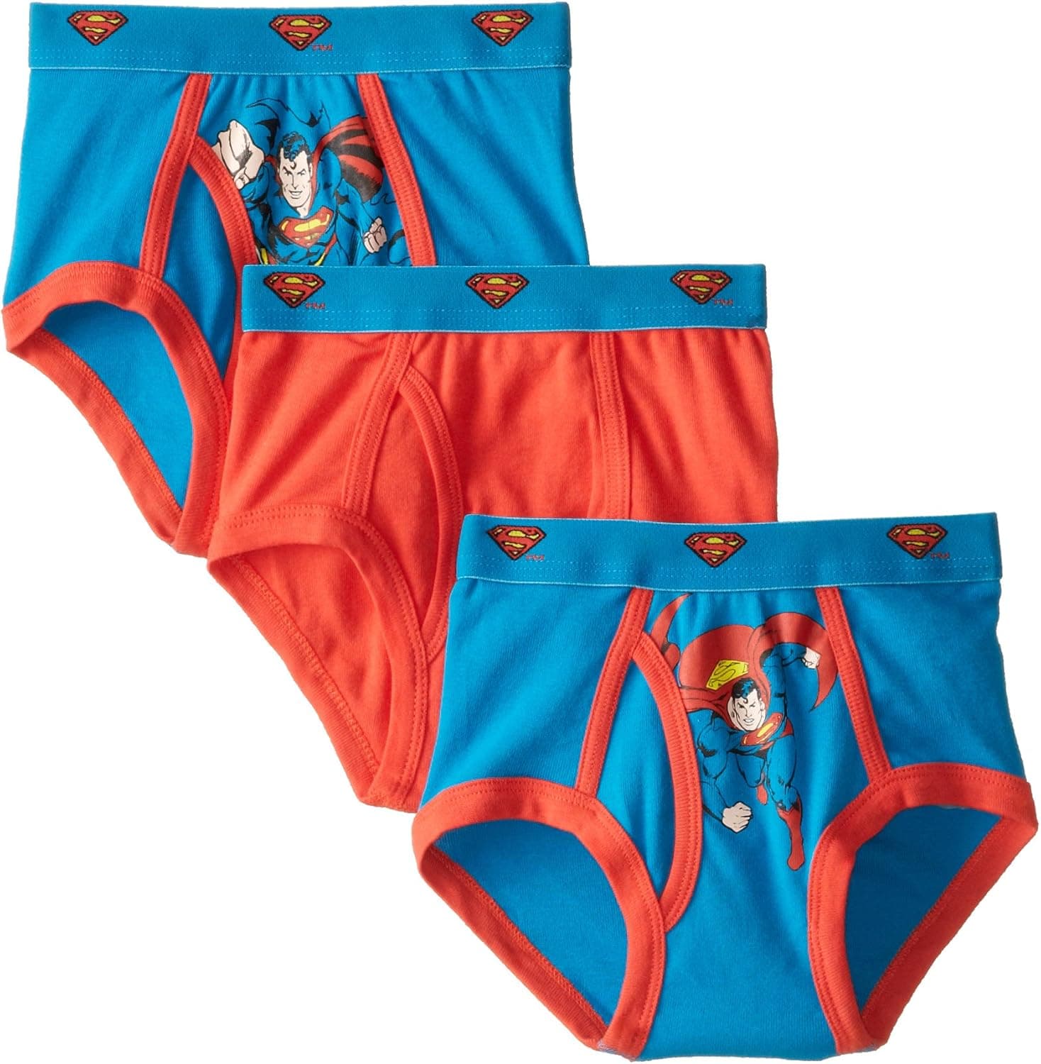 Intimo Little Boys' Superman 3 Pack Brief