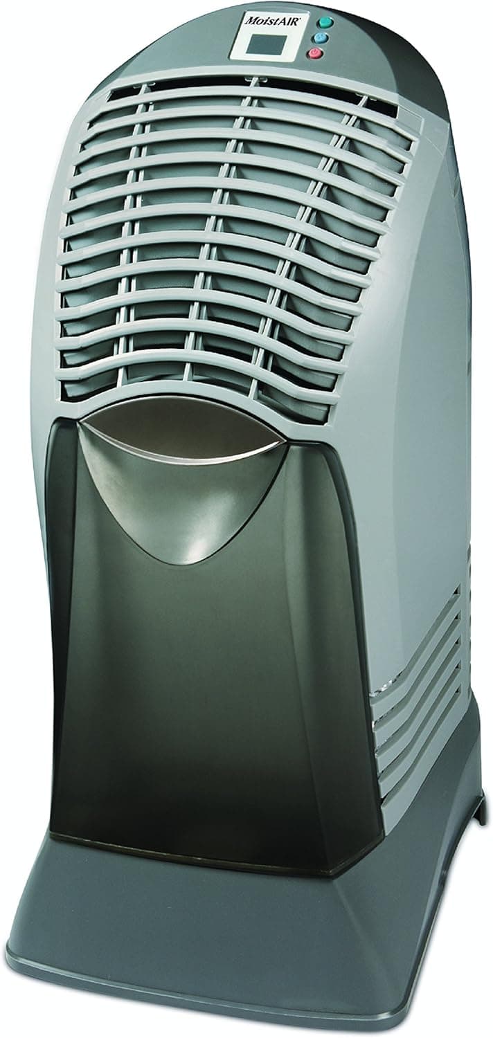 AIRCARE MA0601 Digital Tower-Style Evaporative Humidifier, Black/Gray
